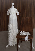 Ellie Floral Lace Christening Gown CW0129