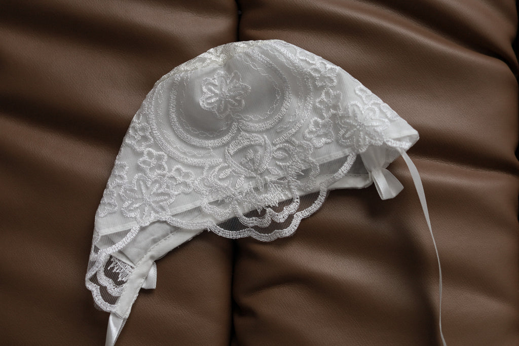 Ellie Floral Lace Christening Gown CW12